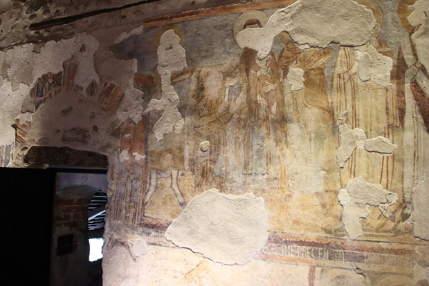 Il Monastero di Torba (Va), gli affreschi interni