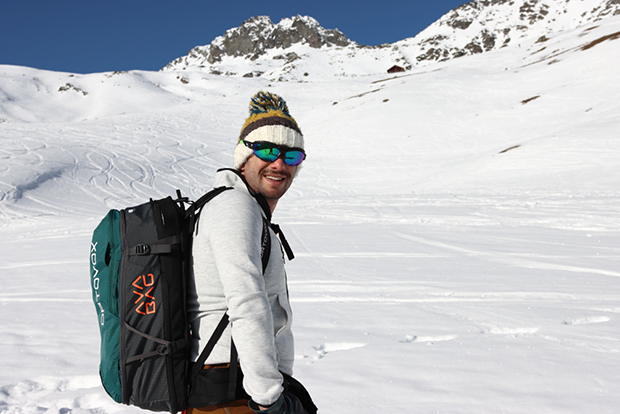 Zaino Ortovox Avabag Litric Tour 30 - GiorgioTmk lo indossa a fare Scialpinismo